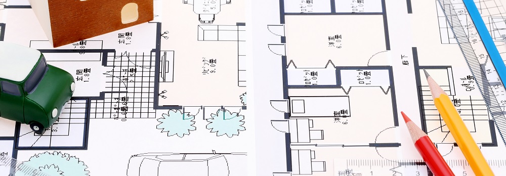 平屋の20坪〜30坪（１ＬＤK・２LDK・３LDK)の住みやすい間取り図例とは？